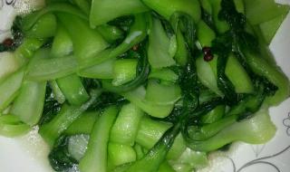 清炒油菜怎么做 清炒油菜的做法